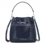 Michael Kors Jet Set Navy Signature Logo crossbody kott 35S6S2ZC1YNAV