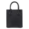 Michael Kors Jet Set Travel õlakott, must, signatuuriga kaetud lõuendist nahkviimistlusega, kuldkollased metallosad, 15cm x 17cm x 6cm