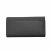 Michael Kors Jet Set Travel Telefonikott ja Rahakott, Must Saffiano Nahk, Kullatud Metallosad, Tõmblukuga Sulgemine, Eemaldatav Randmepael, 6 Kaarditaskut, Pangatähtede Sektsioon, Telefoni Sektsioon
