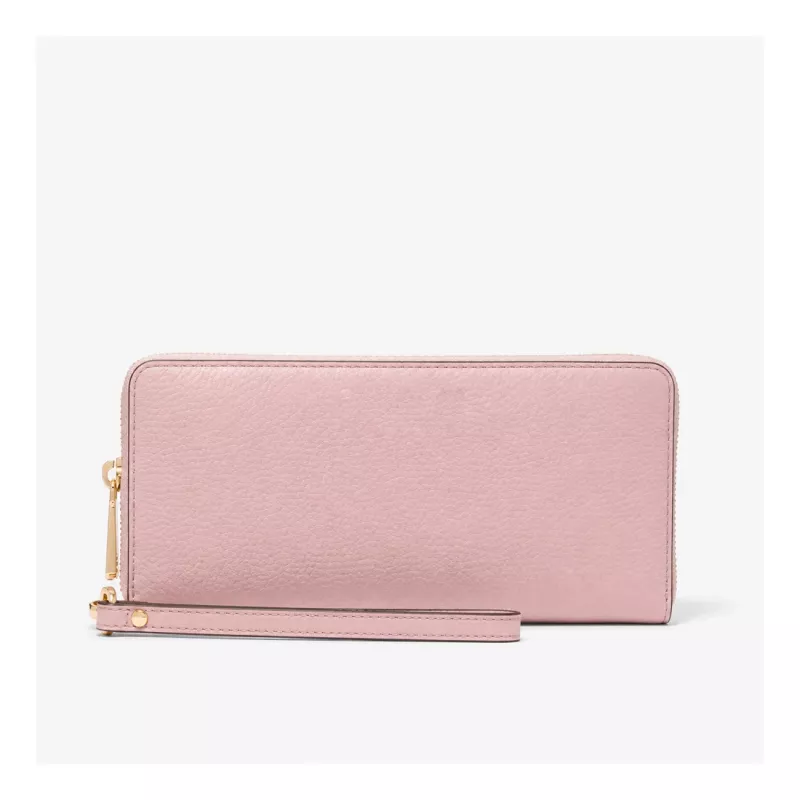 Michael Kors Jet Set Travel Powder Blush Saffiano nahast randmekott