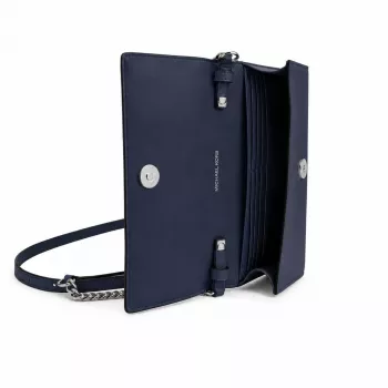 MICHAEL KORS Jet Set Travel Saffiano nahast crossbody kott mereväesinine
