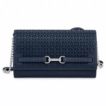 MICHAEL KORS Jet Set Travel Saffiano nahast crossbody kott mereväesinine