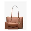 MICHAEL KORS Jet Set Travel Saffiano nahast käekotikomplekt - pagas - naistele 35R3GCFT3TLUG (33x28x12cm)