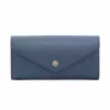 Michael Kors Jet Set Travel Saffiano Leather Wristlet Wallet in Navy with Gold-Tone Hardware
