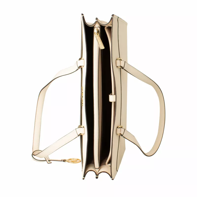 Michael Kors Jet Set Travel Tote Bag 35F4GTVT9LLTC - Saffiano nahk, suur, kuldse metallikuga