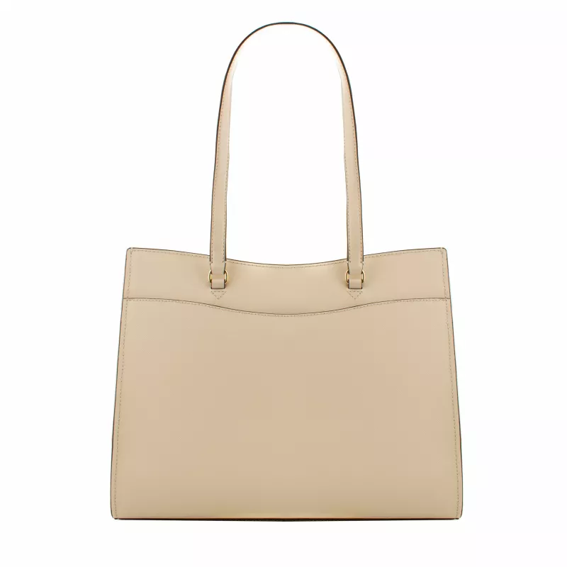 Michael Kors Jet Set Travel Tote Bag 35F4GTVT9LLTC - Saffiano nahk, suur, kuldse metallikuga