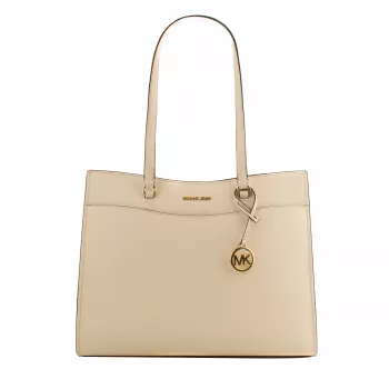 Michael Kors Jet Set Travel Tote Bag 35F4GTVT9LLTC - Saffiano nahk, suur, kuldse metallikuga