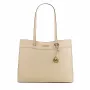 Michael Kors Jet Set Travel Tote Bag 35F4GTVT9LLTC - Saffiano nahk, suur, kuldse metallikuga