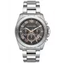 MICHAEL KORS Meeste MK8609 Analoog Kvartskronograaf Käekell, 50mm Sinise Sihtnumbriga ja Terasest Käevõruga