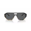 Michael Kors Meeste Päikeseprillid MK2219U394287 - Must atsetaatraam, hallid polükarbonaat läätsed, 57 mm