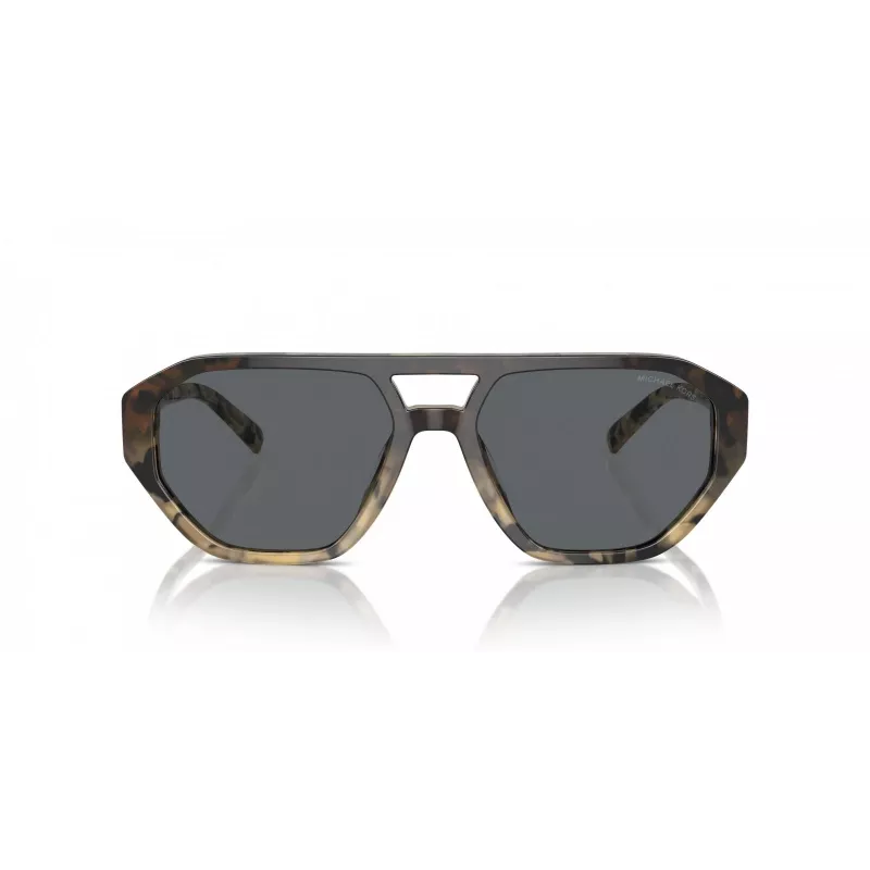 Michael Kors Meeste Päikeseprillid MK2219U394287 - Must atsetaatraam, hallid polükarbonaat läätsed, 57 mm