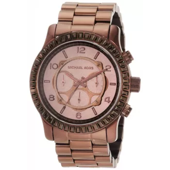 Michael Kors MK5543 Naiste Roosakuldse Tooniga Roostevabast Terasest Kronograafkell 43mm