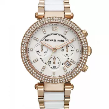 Michael Kors MK5774 Naiste roosakuldse tooniga roostevabast terasest kronograafkell 39mm