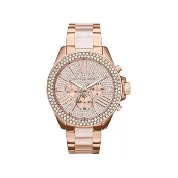 Michael Kors MK6096 Naiste Roosakuldse Tooniga Roostevabast Terasest Kronograafkell 42mm