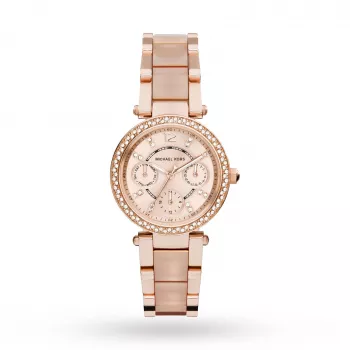 Michael Kors MK6110 Naiste roosakuldne roostevabast terasest käekell 33mm