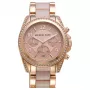 Michael Kors Parker naiste roosakuldse tooniga roostevabast terasest kronograafkell MK5943