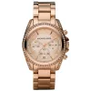 Michael Kors Parker naiste kell MK5263 39mm roosakuldse tooniga roostevaba teras