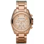 Michael Kors Parker naiste kell MK5263 39mm roosakuldse tooniga roostevaba teras