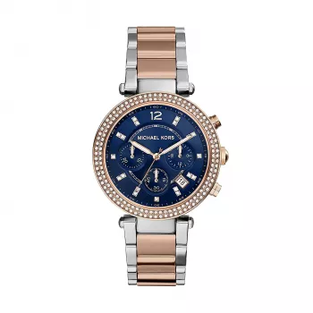 Michael Kors Parker naiste kell MK6141 39mm roosakuldse tooniga roostevaba teras