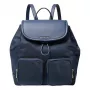 Michael Kors Raven Backpack 30R4GRKB7CNAV Navy Signature Canvas 30x36x17 cm