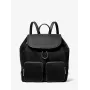 Michael Kors Unisex Seljakott 30S4SRKB7CBLA – Must Täpiline Nahk, Pealmine Tõmblukk, 34x35x14 cm