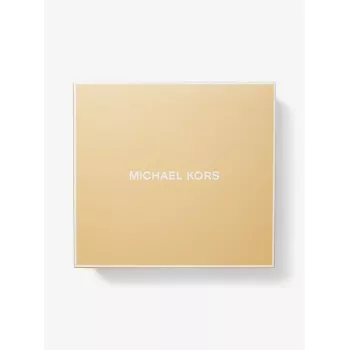 MICHAEL KORS Naiste Kotikomplekt 35F5GGZD6OCHE - Signature kaetud lõuendist õlakott sobiva kotikesega (24x15x8 cm)