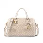 Michael Kors Women's Crossbody Bag 35S6GGYC1YLTC - Brown/Acorn Signature Coated Canvas
