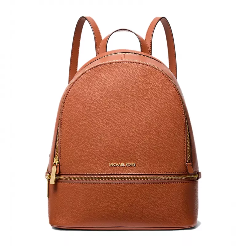 Michael Kors Women's Grab Mini Backpack 35S5GRAB2LLUG Saffiano Leather Gold-Tone Hardware
