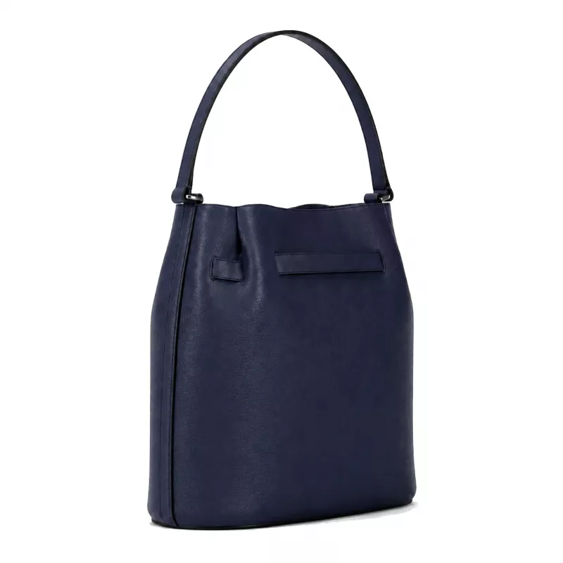MICHAEL KORS Women's Jet Set Travel Saffiano Leather Crossbody Bag 35R6S2ZS6TNAV, Navy