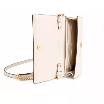 MICHAEL KORS Naiste Jet Set Travel Saffiano Nahast õlakott 35S6G2ZC7YLTC 22x15x4cm