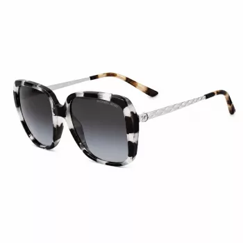 Michael Kors Women's MK2206SNOWLEO Päikeseprillid Snow Leopard Acetaat Hall Gradient 55mm