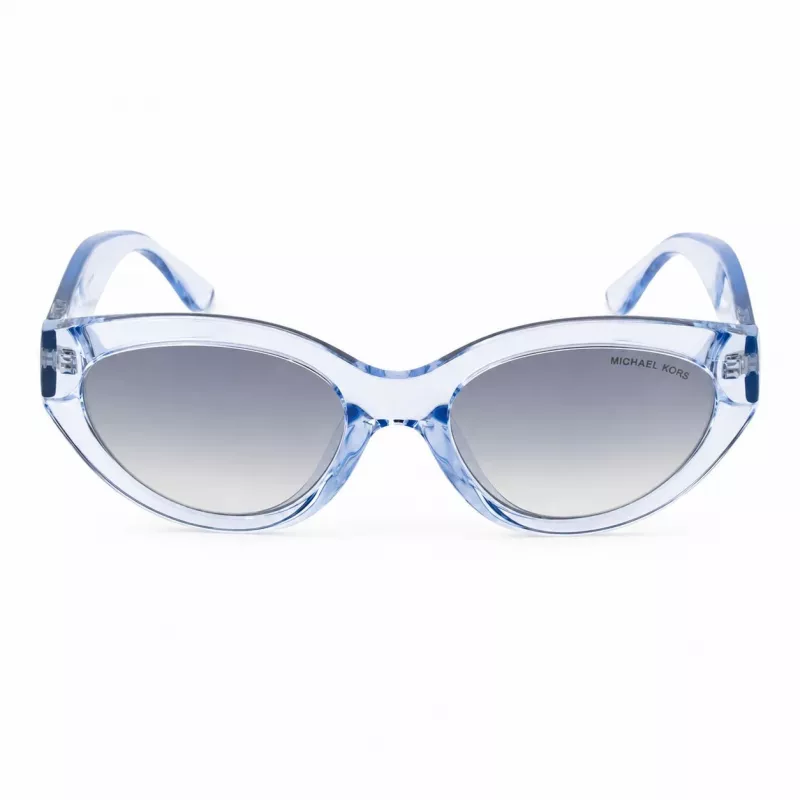 Michael Kors Naiste Taevassinised Ruudukujulised Päikeseprillid MK2253USKYBLU 53mm