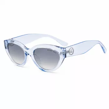 Michael Kors Naiste Taevassinised Ruudukujulised Päikeseprillid MK2253USKYBLU 53mm