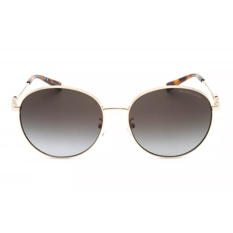 Michael Kors naiste päikeseprillid MK1119-10148G ruudukujuline läbipaistev hall raam hall gradientlääts 57/16/140 mm