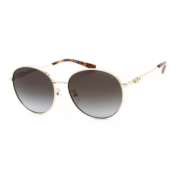 Michael Kors naiste päikeseprillid MK1119-10148G ruudukujuline läbipaistev hall raam hall gradientlääts 57/16/140 mm
