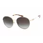 Michael Kors naiste päikeseprillid MK1119-10148G ruudukujuline läbipaistev hall raam hall gradientlääts 57/16/140 mm