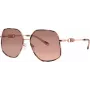 Michael Kors naiste päikeseprillid MK1127J110813 - Kilpkonnamustriga atsetaatraam, pruun gradientlääts, 59 mm