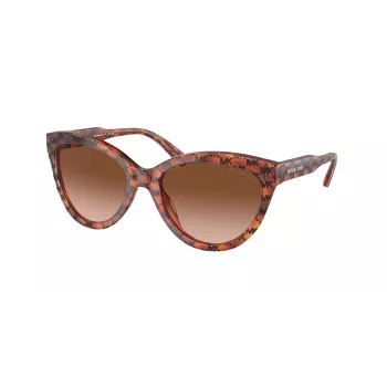 Michael Kors Naiste Päikeseprillid MK2158-34453B Tume Kilpkonnakarva Pruun Gradient 55mm