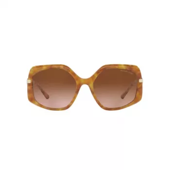 Michael Kors Naiste Päikeseprillid MK217739153B5 Tume Kilpkonnakarva Raam Pruuni Gradientklaasiga 56mm
