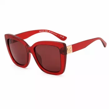 Michael Kors Naiste Päikeseprillid MK2267UCHERRY - Kirsipunane atsetaatraam, hallid gradiendiläätsed, 56mm