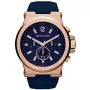Michael Kors MK8295 meeste kvartskronograafkell 48mm roostevabast terasest sinise sihverplaadiga