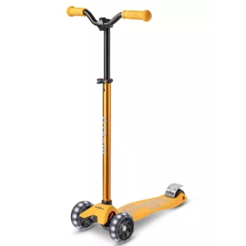 Micro Maxi Deluxe PRO LED Kick Scooter Pink