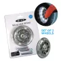 Micro Maxi Scooter Rattad LED-tuledega - 120mm PU Rattad, ABEC 9 Laagrid, Mitmevärvilised, 2 tk komplekt