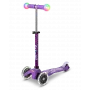 Micro Mini Deluxe LED Magic Pink Kick Scooter