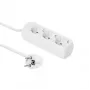 MICROCONNECT 3-suunaline Schuko pistikupesa 1.5m Valge