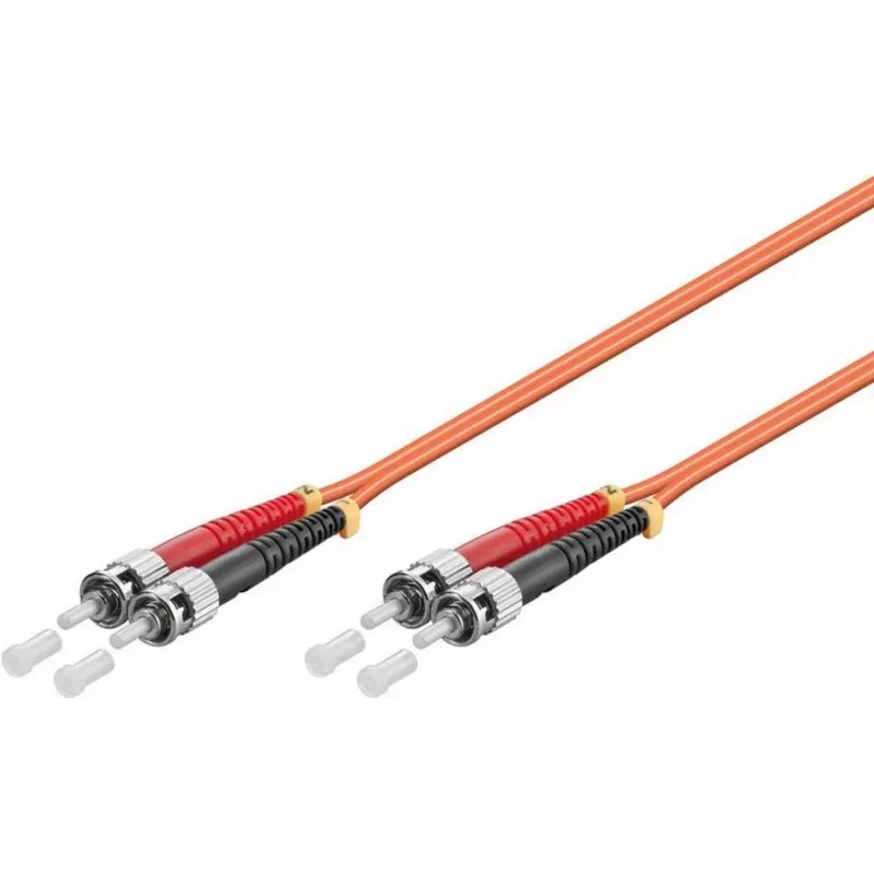 Microconnect FIB112002-2 ST/UPC kuni ST/UPC OM2 dupleks mitmemooodiline kiudoptiline patškaabel, 2m, oranž