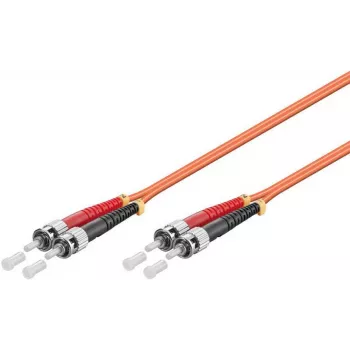 Microconnect FIB112002-2 ST/UPC kuni ST/UPC OM2 dupleks mitmemooodiline kiudoptiline patškaabel, 2m, oranž