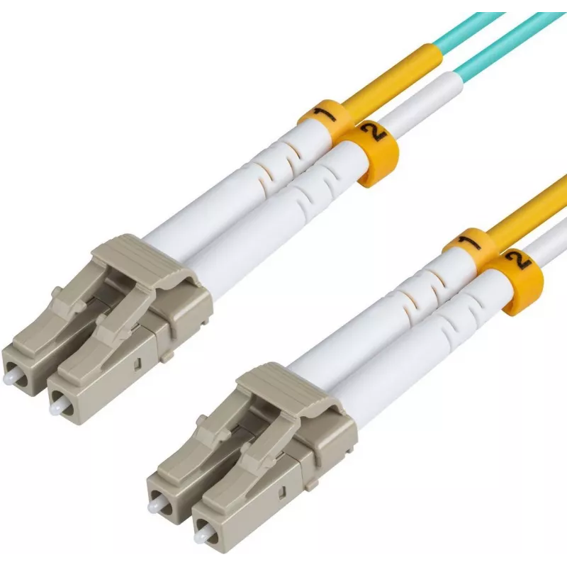 Microconnect FIB442012 InfiniBand OM3 fiiberoptiline kaabel – LC-LC 12 m sinine