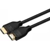 MicroConnect HDMI kiirkaabel Ethernetiga 7.5m 4K 30Hz kullatud pistikutega must