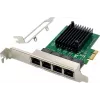 MicroConnect PCIe x1 Gigabit Ethernet võrgukaart RTL8111F MC-PCIEX1-RTL8111F-Q